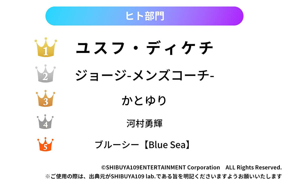 ※図：部門画像(5位まで)